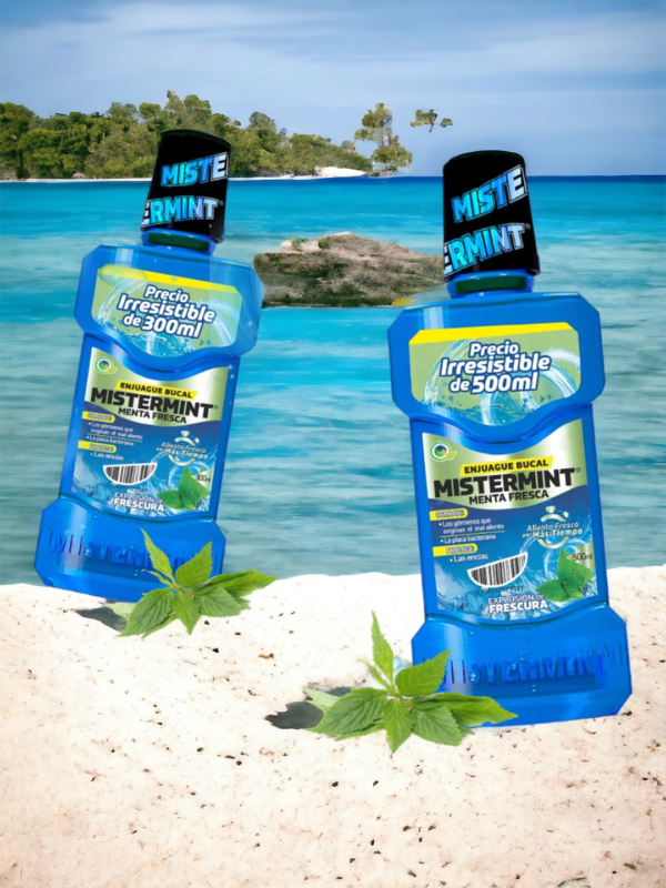 MisterMint Clasicc, Full Proteccion, Menta Fresca y Yerbabuena 300 ml y 500 ml