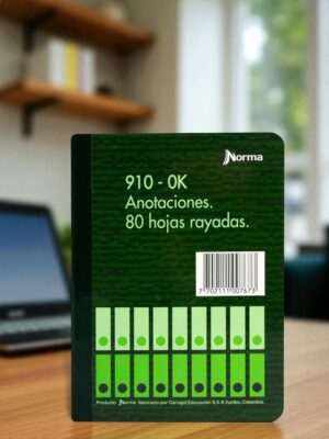 Libreta Rayada 1/4 Norma