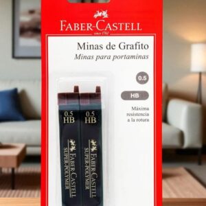 Minas Faber-Castell 0.5 mm Caja x12